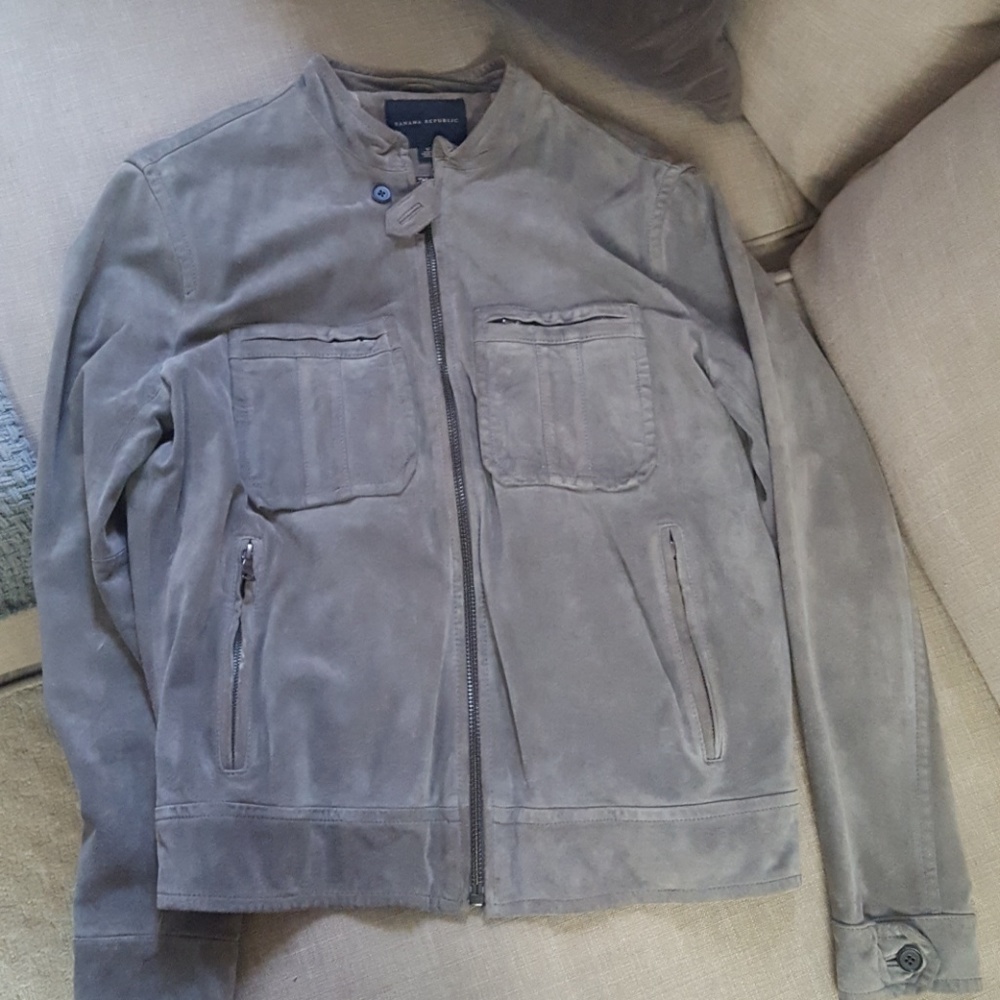 Banana Republic Medium 💯Leather Jacket